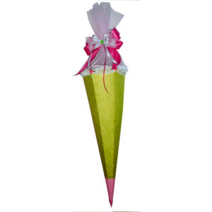 Zuckertüte/ Schultüte zum selbst dekorieren - maigrün